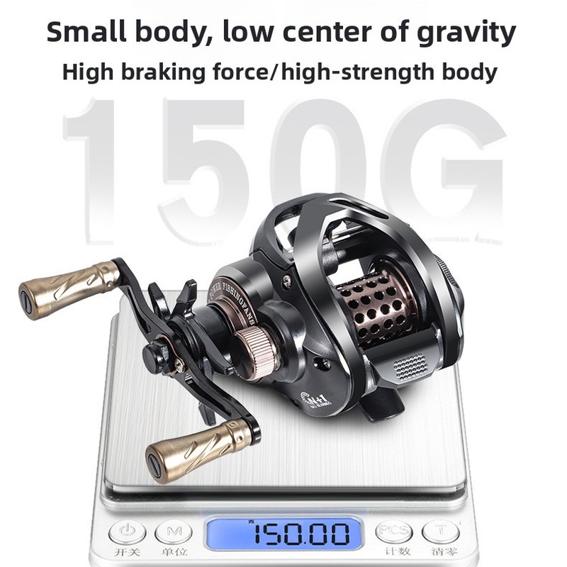 water drop reel with metal spo - Ice Fishing Line ulasan dan harga