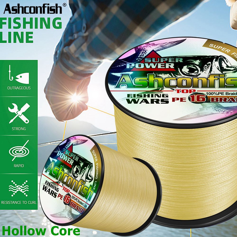Ashconfish 100M 16 Strands Jap - Ice Fishing Line ulasan dan harga