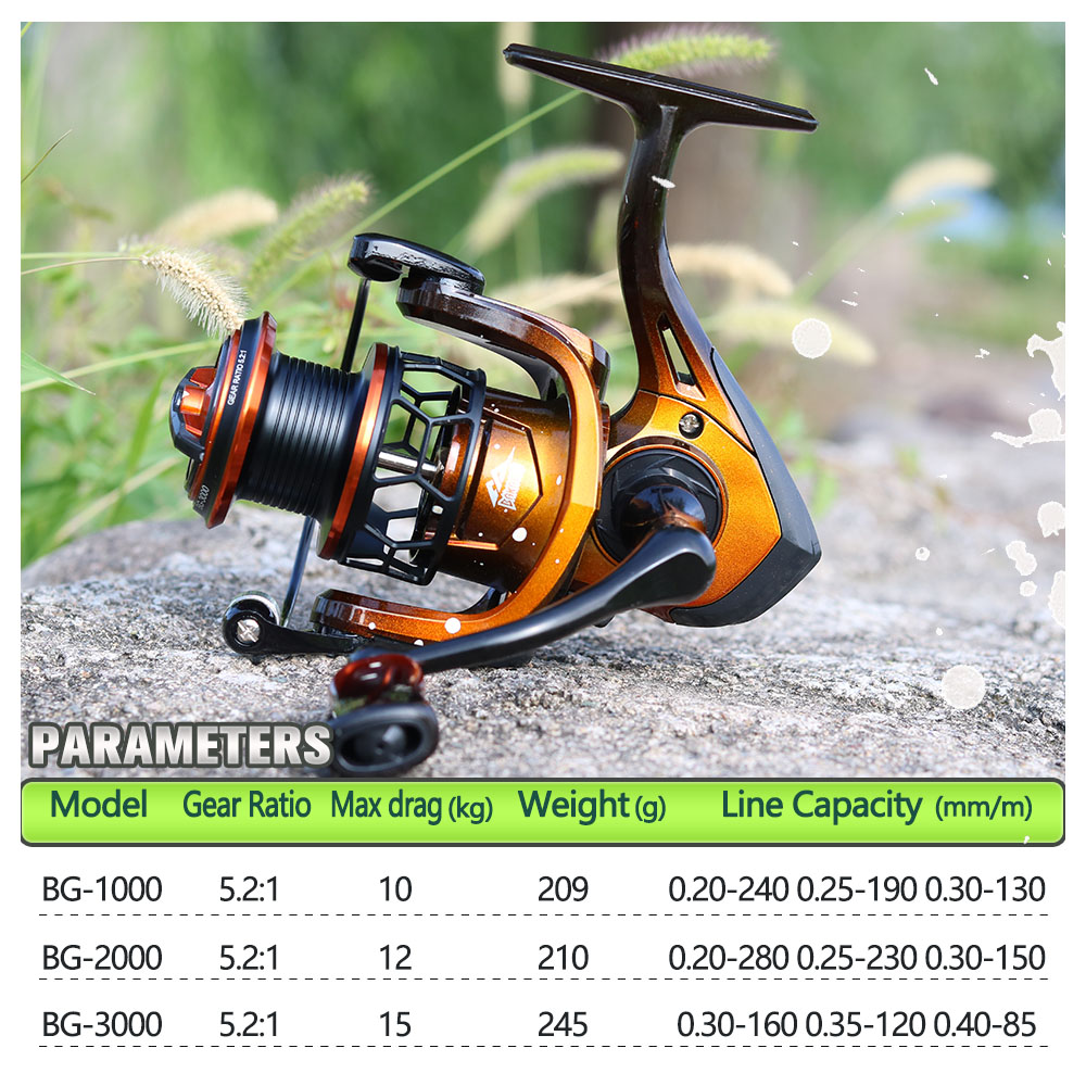 JOSBY Spinning Fishing Reel 10 - Freshwater Line ulasan dan harga