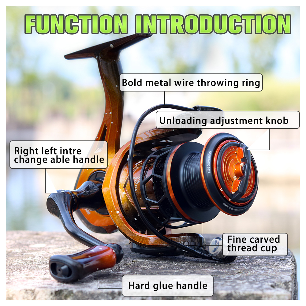 JOSBY Spinning Fishing Reel 10 - Freshwater Line ulasan dan harga
