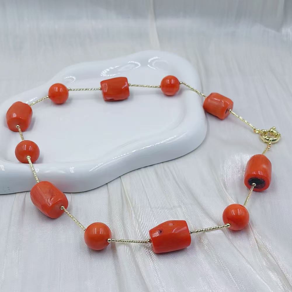 12-16mm Orange Women Vintage   - Freshwater Line ulasan dan harga