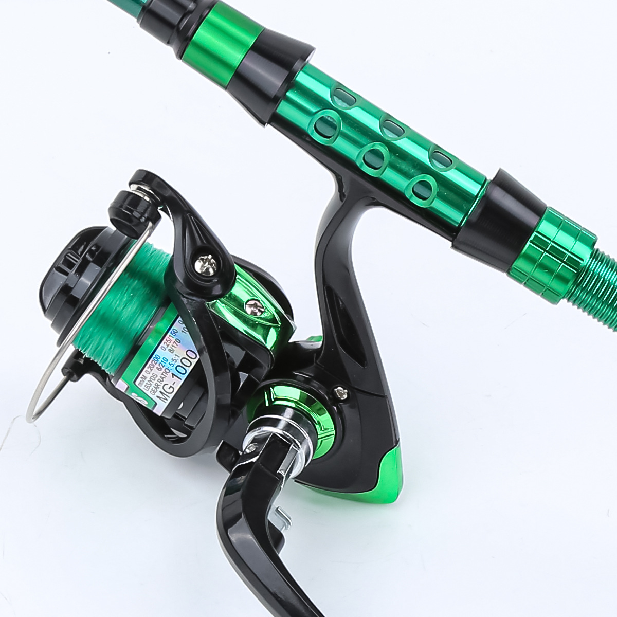 1.8 Meters Green Carbon Fiber  - Fishing Line Box ulasan dan harga